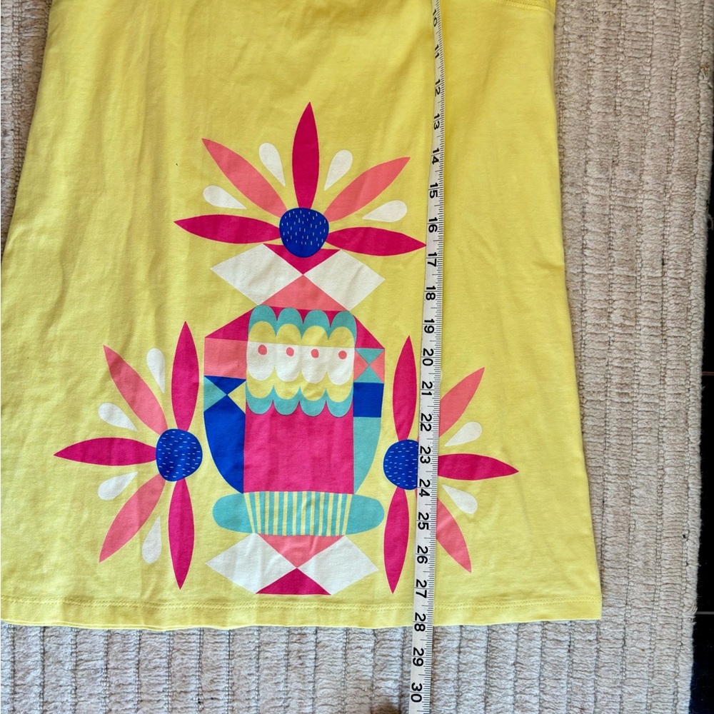 Tea Collection cotton A-line dress, Girls size 8, EUC - Picture 2 of 7